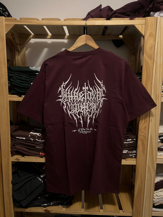 TEE SIGIL VORTEX - BURGUNDY
